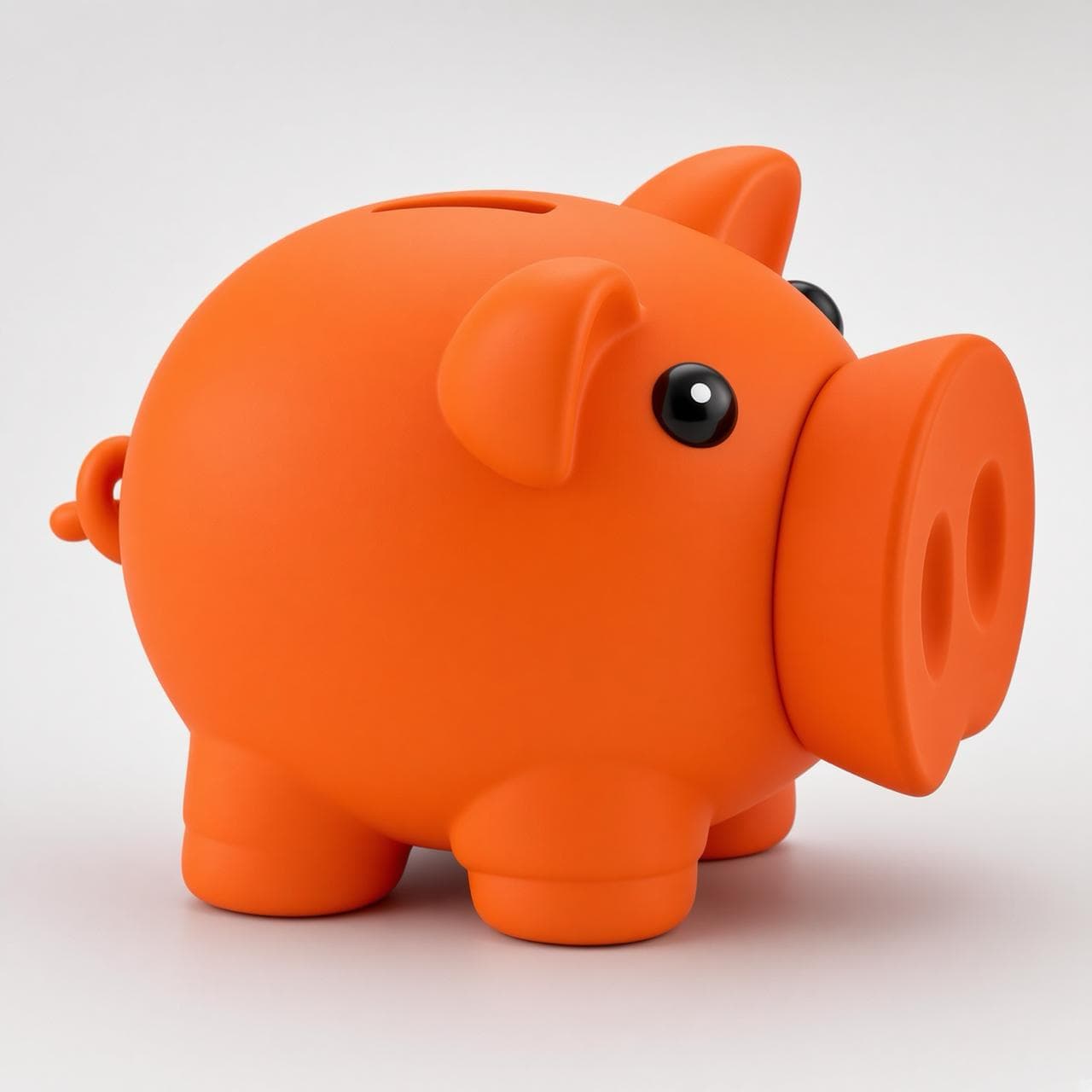 Alcancía de Cerdito Porky en PVC 7