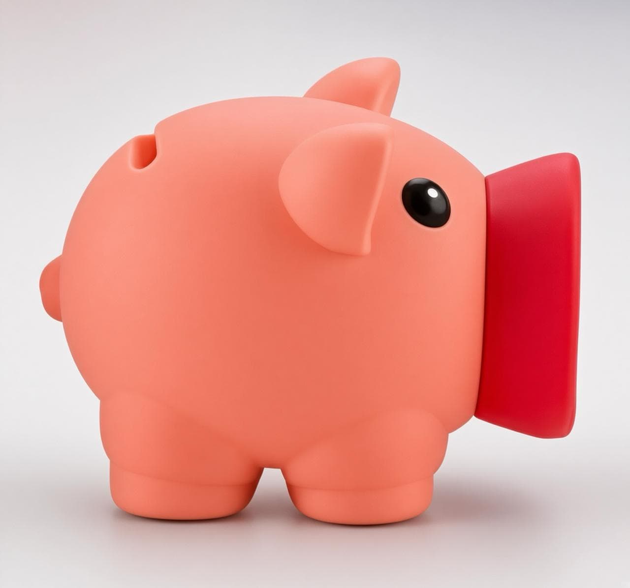 Alcancía de Cerdito Porky en PVC 9