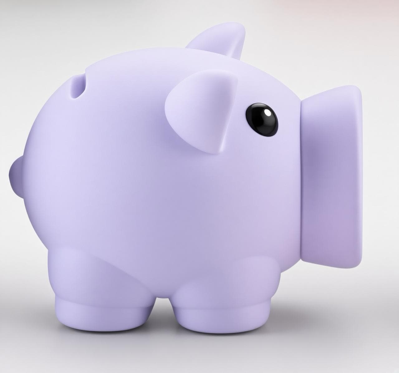 Alcancía de Cerdito Porky en PVC 4