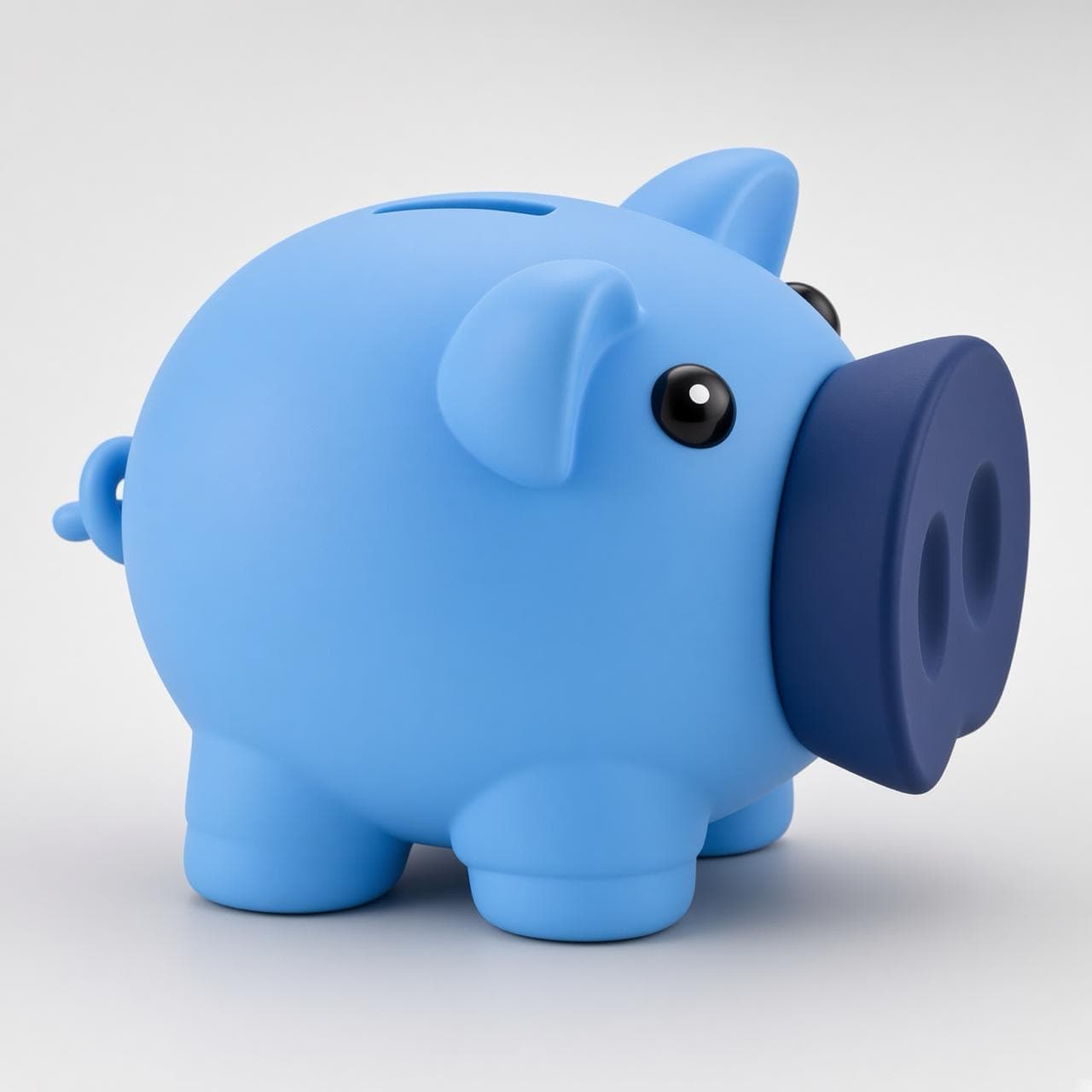 Alcancía de Cerdito Porky en PVC 5