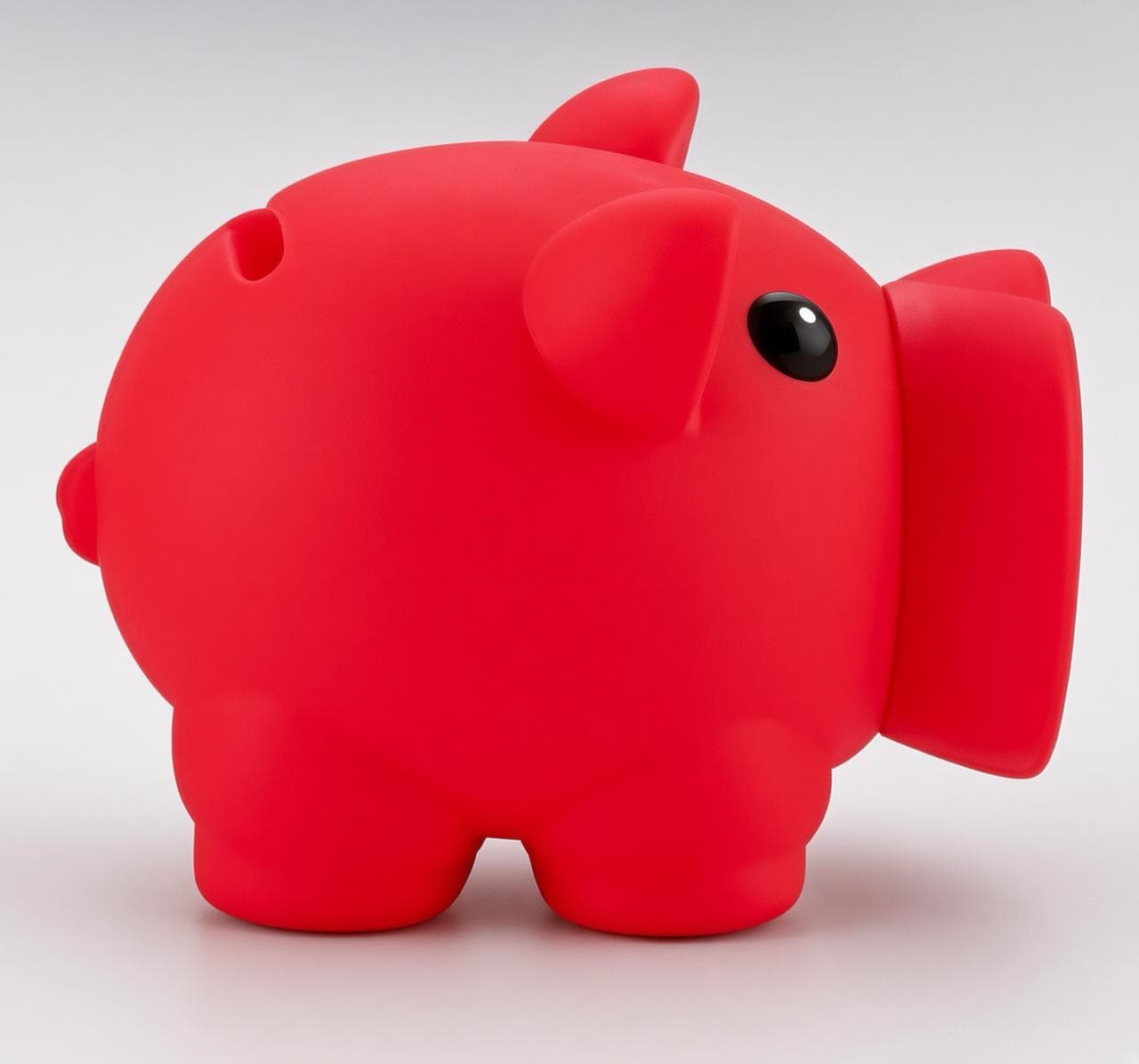 Alcancía de Cerdito Porky en PVC 8
