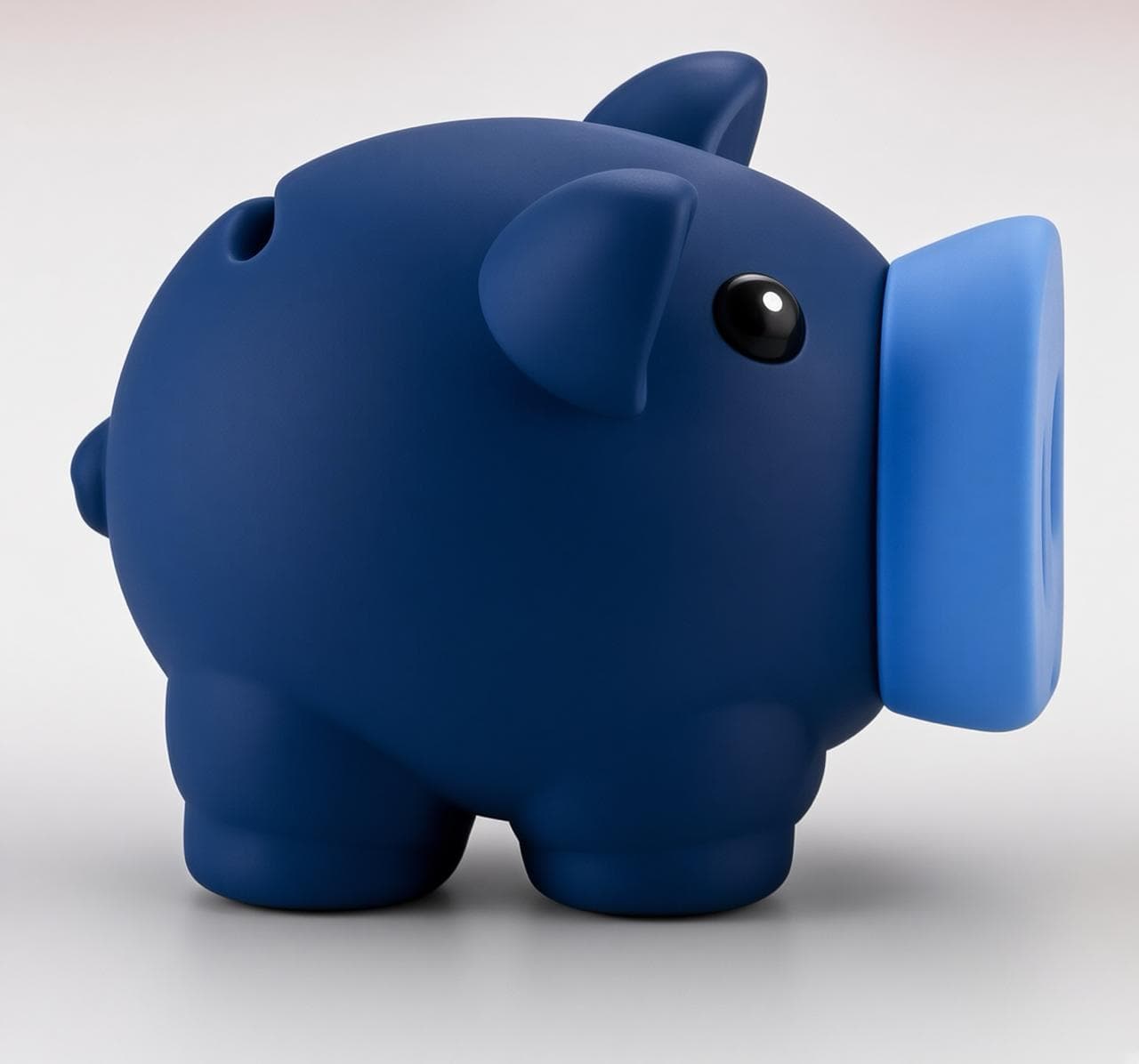Alcancía de Cerdito Porky en PVC 3